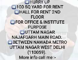  Office Space for Sale in Nawada Extension, Delhi