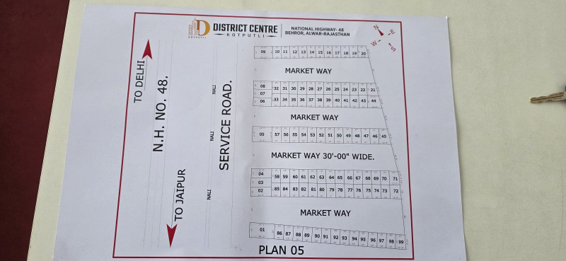  150 Sq.ft. Commercial Shop for Sale in Jaipur Road, Behror