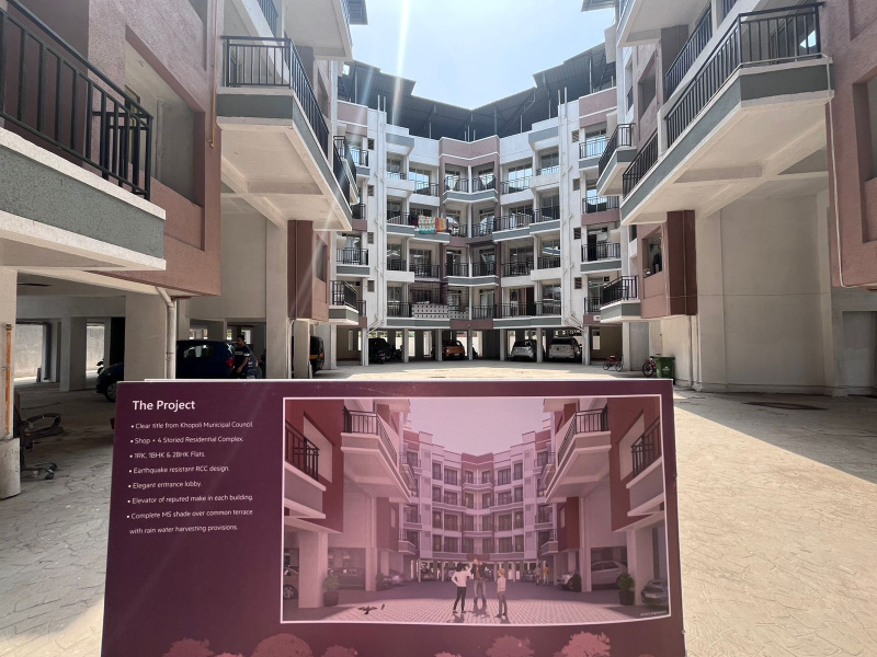 2 BHK 810 Sq.ft. Apartment for Sale in Khopoli, Mumbai