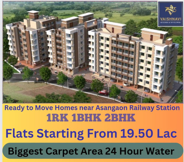 1 BHK 637 Sq.ft. Apartment for Sale in Shahapur, Thane