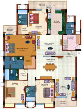3.5 BHK Flat for Sale in Sector 137 Noida