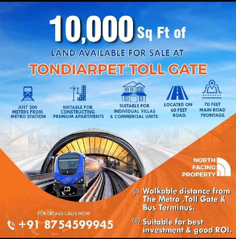 Factory 100000 Sq.ft. for Sale in Tondiarpet, Chennai