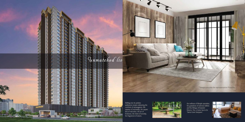 2 BHK Apartment 944 Sq.ft. for Sale in Thakurli, Thane