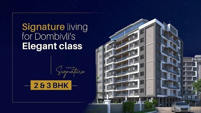 3 BHK Apartment 981 Sq.ft. for Sale in Dombivli East, Thane