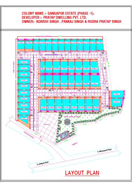  1791 Sq.ft. Residential Plot for Sale in Gangapur, Varanasi