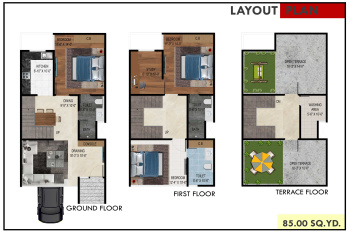 3 BHK House for Sale in Sector 16B Greater Noida West