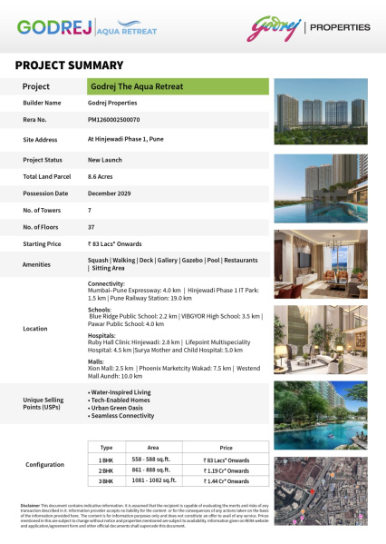 2 BHK Apartment 1000 Sq.ft. for Sale in Hinjewadi, Pune