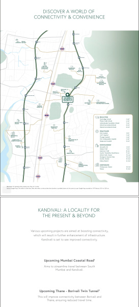 3 BHK Apartment 1450 Sq.ft. for Sale in Ashok Nagar, Kandivali East, Mumbai