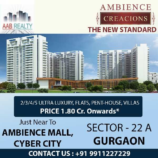 3 BHK Apartment 1776 Sq.ft. for Sale in Sohna, Gurgaon