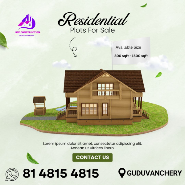  Residential Plot 600 Sq.ft. for Sale in Guduvancheri, Chennai