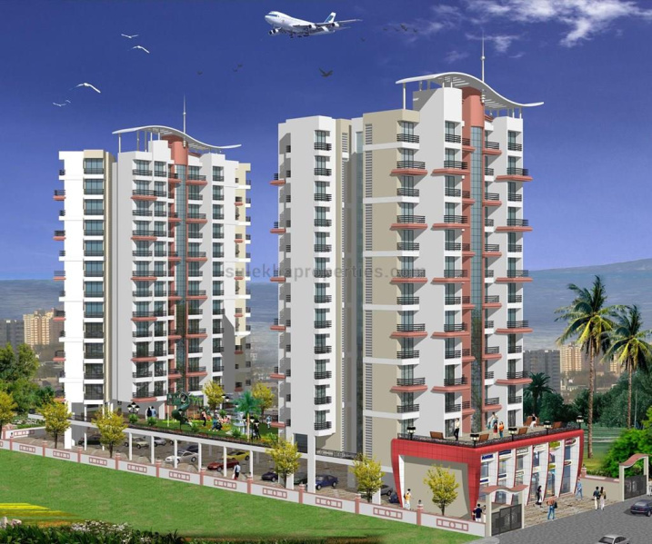 2 BHK Apartment 980 Sq.ft. for Sale in Pushpak Nagar, Navi Mumbai