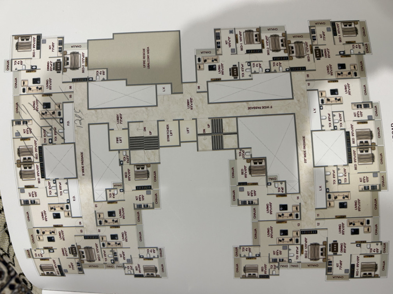2 BHK 1000 Sq.ft. Apartment for Sale in Pushpak Nagar, Navi Mumbai