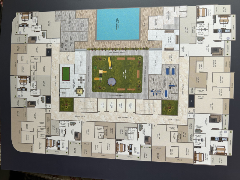 1 BHK Builder Floor 700 Sq.ft. for Sale in Pushpak Nagar, Navi Mumbai