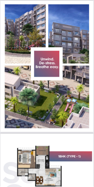 2 BHK Apartment 980 Sq.ft. for Sale in Taloja Panchanand, Navi Mumbai