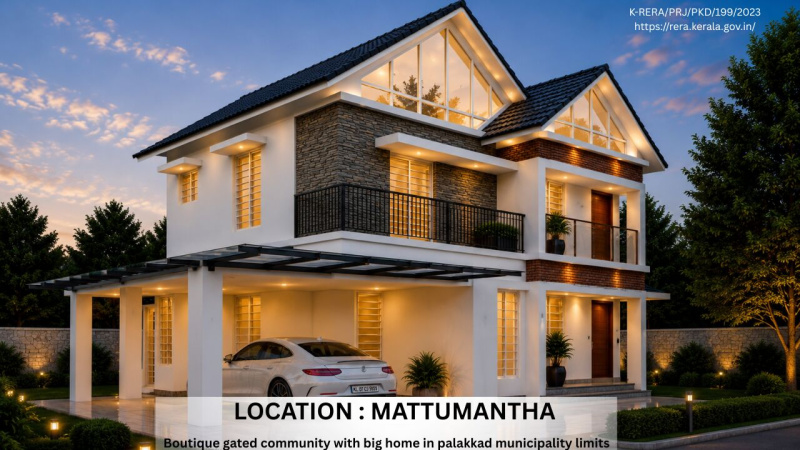 3 BHK 2550 Sq.ft. House for Sale in Mattumanda, Palakkad