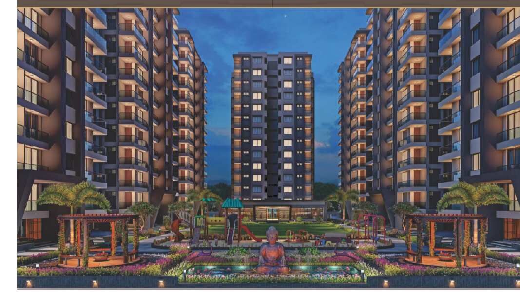 3 BHK Apartment 1400 Sq.ft. for Sale in Dindoli, Surat