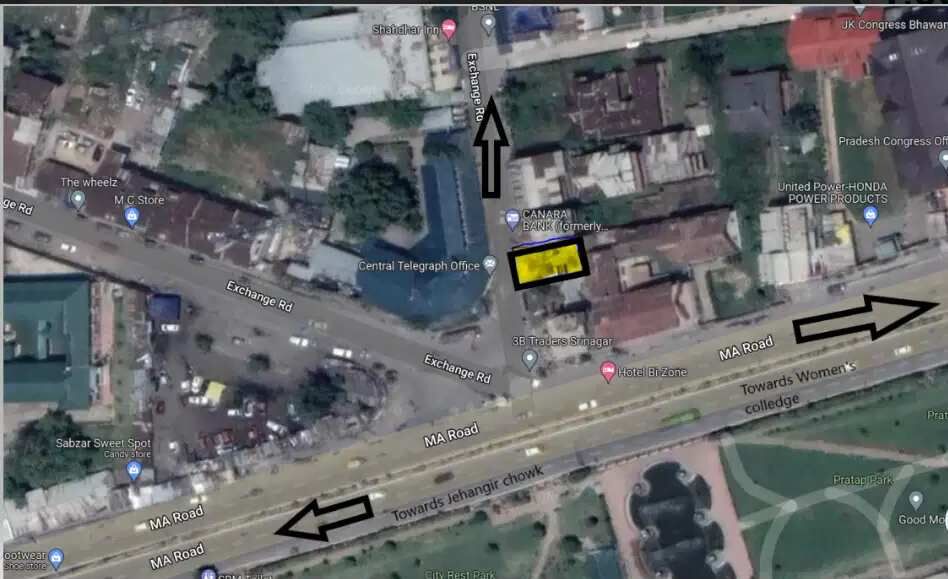  Office Space 1800 Sq.ft. for Rent in Lal Bazar, Srinagar