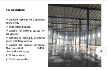  Warehouse for Rent in Artauni, Agra