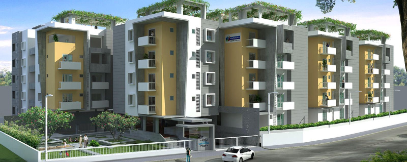 2 BHK Apartment 1200 Sq.ft. for Sale in Chokkanahalli, Bangalore