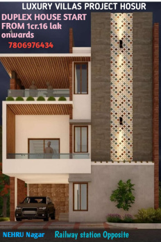 3 BHK Villa for Sale in Nehru Nagar, Hosur