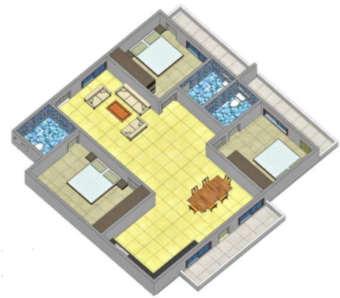 3 BHK Apartment 1750 Sq.ft. for Sale in Nagarbhavi, Bangalore
