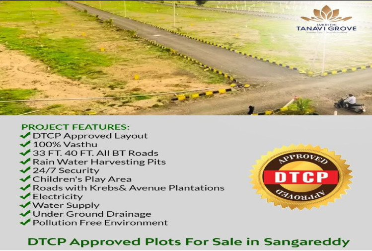  Residential Plot 198 Sq. Yards for Sale in Sadasivpet, Sangareddy