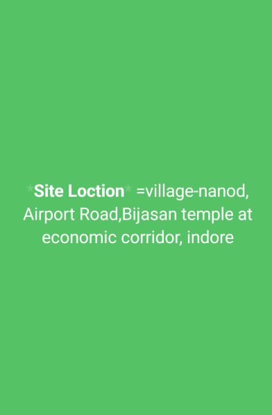  Residential Plot 850 Sq.ft. for Sale in Nainod, Indore