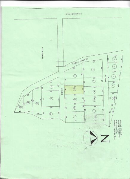 3 Cent Residential Plot for Sale in Ragolu, Srikakulam