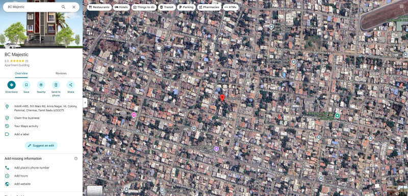 2 BHK 951 Sq.ft. Apartment for Sale in Muthamizh Nagar, Pammal, Chennai