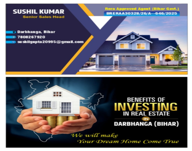  Residential Plot 3600 Sq.ft. for Sale in Delhi More, Darbhanga