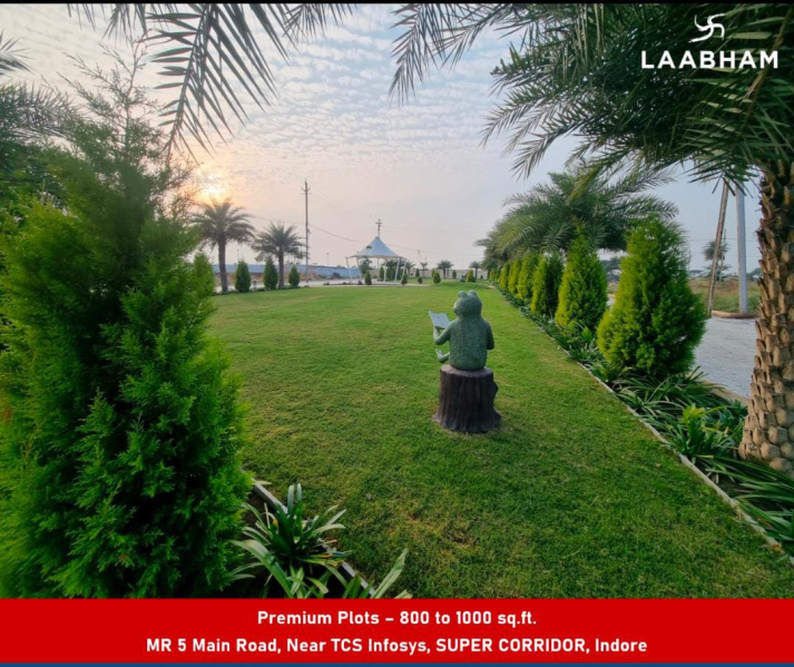  Commercial Land 1000 Sq.ft. for Sale in Super Corridor, Indore
