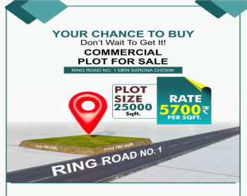  Commercial Land for Sale in Ring Road No 1, Raipur