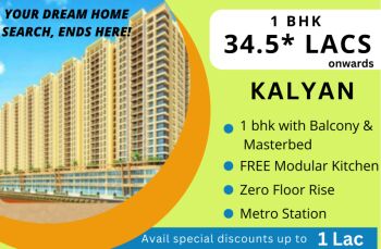 1 BHK Flat for Sale in Kalyan East, Thane