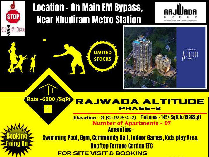 3 BHK Apartment 1454 Sq.ft. for Sale in E M Bypass, Kolkata