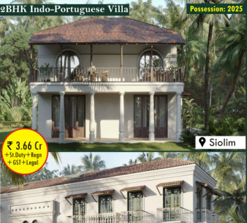 2 BHK Villa for Sale in Siolim, Bardez, Goa