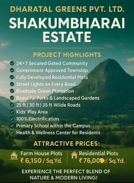  5000 Sq. Yards Farm House for Sale in Behat, Saharanpur