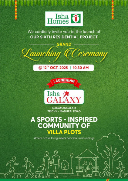  1000 Sq.ft. Residential Plot for Sale in Manikandam, Tiruchirappalli