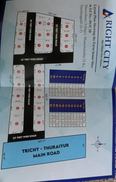 1200 Sq.ft. Residential Plot for Sale in Thiruvellarai, Tiruchirappalli