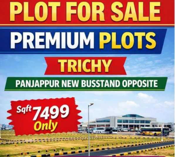  1200 Sq.ft. Residential Plot for Sale in Panjapur, Tiruchirappalli