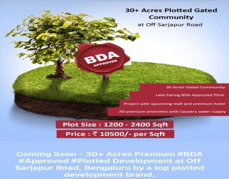  Residential Plot 1200 Sq.ft. for Sale in Rayasandra, Bangalore