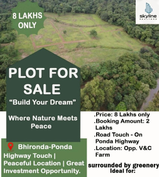  Residential Plot for Sale in Satari, North Goa, 