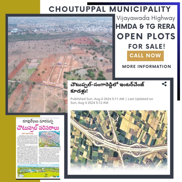  Residential Plot 180 Sq. Yards for Sale in Chotuppal, Hyderabad