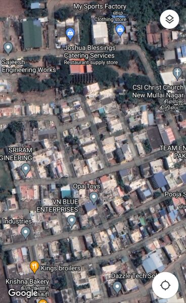  Residential Plot 1088 Sq.ft. for Sale in Nallampalayam, Coimbatore
