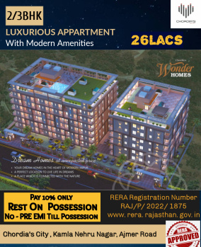 3 BHK Flat for Sale in Ajmer Road, Jaipur