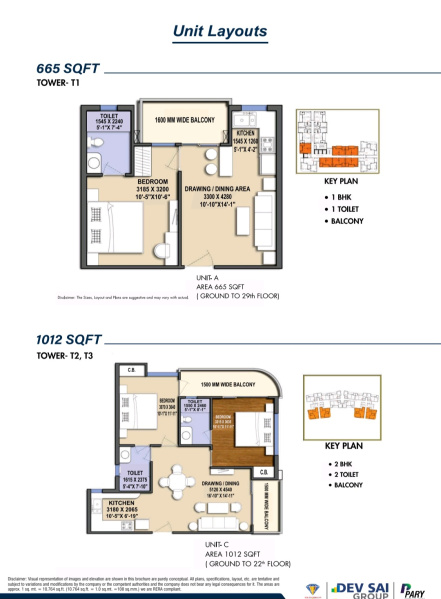 2 BHK Apartment 1000 Sq.ft. for Sale in Yamuna Expressway, Greater Noida