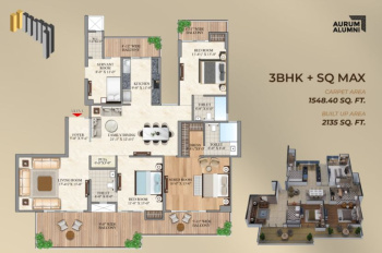 3 BHK Flat for Sale in Yamuna Expressway, Greater Noida