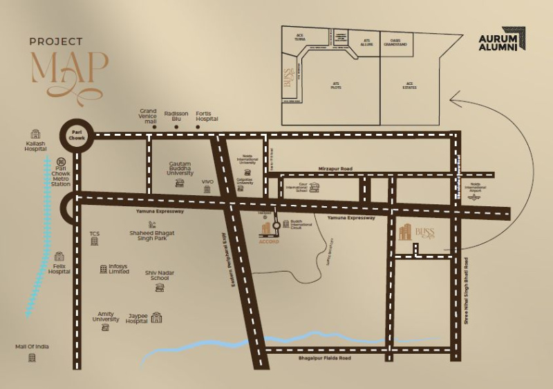 3 BHK 2200 Sq.ft. Apartment for Sale in Yamuna Expressway, Greater Noida