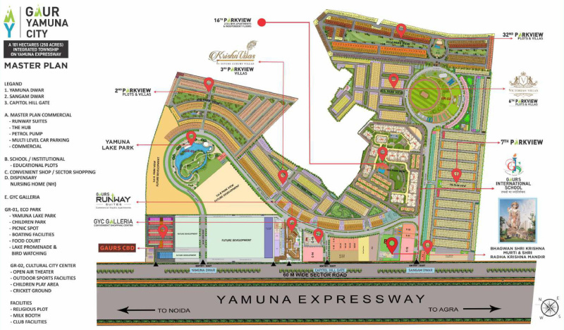  100 Sq. Yards Residential Plot for Sale in Yamuna Expressway, Greater Noida