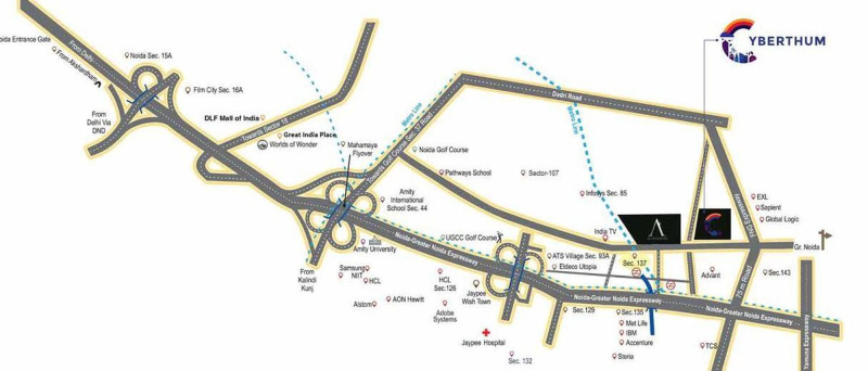  582 Sq.ft. Commercial Shop for Sale in Sector 140A, Noida