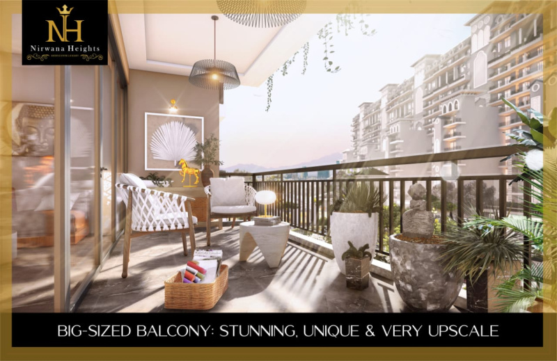 2 BHK 1300 Sq.ft. Apartment for Sale in Kharar, Mohali